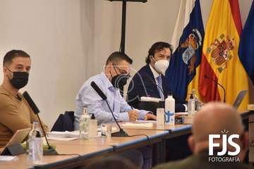 Reunión plenaria de este jueves en Telde/Francisco Javier Santana.